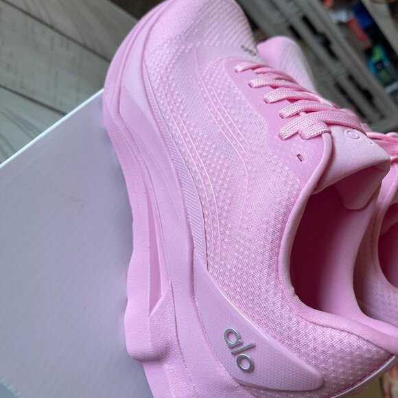Alo Yoga Runner Pink Athletic Shoes - Picture 5 of 6